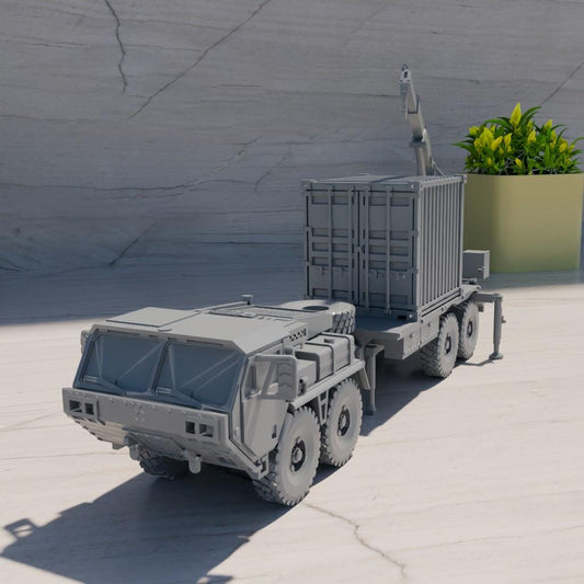 Oshkosh Mk48 LVS Dragon Wagon 8x8 transporte articulado