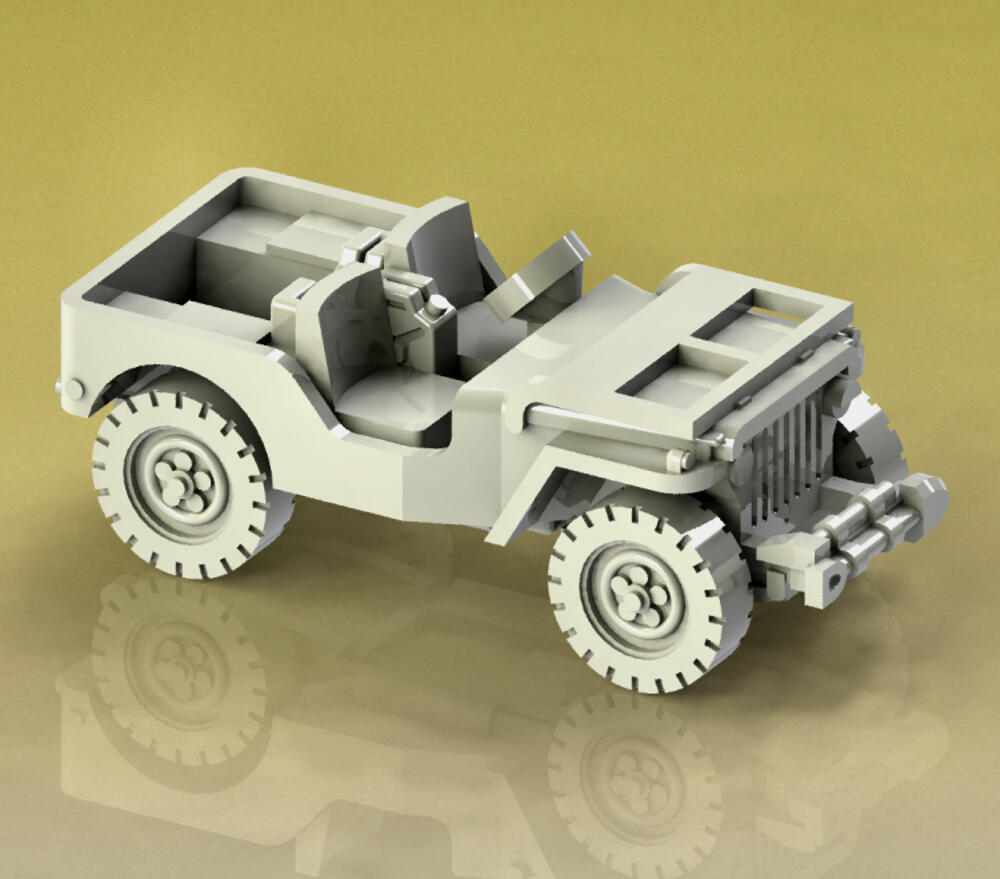 Airborne Jeep