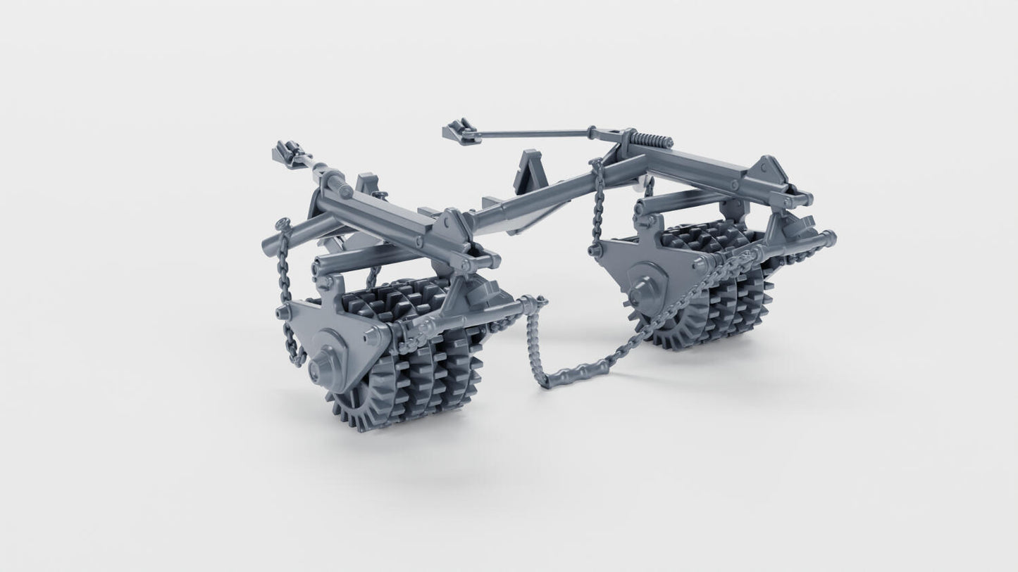 T-62M KMT-5 mine sweeper | Tanque de batalla principal con barrido de minas
