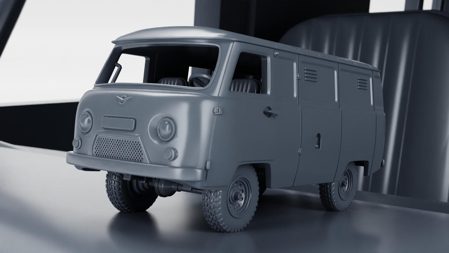 UAZ-452 | Vehículo ligero multipropósito / furgoneta