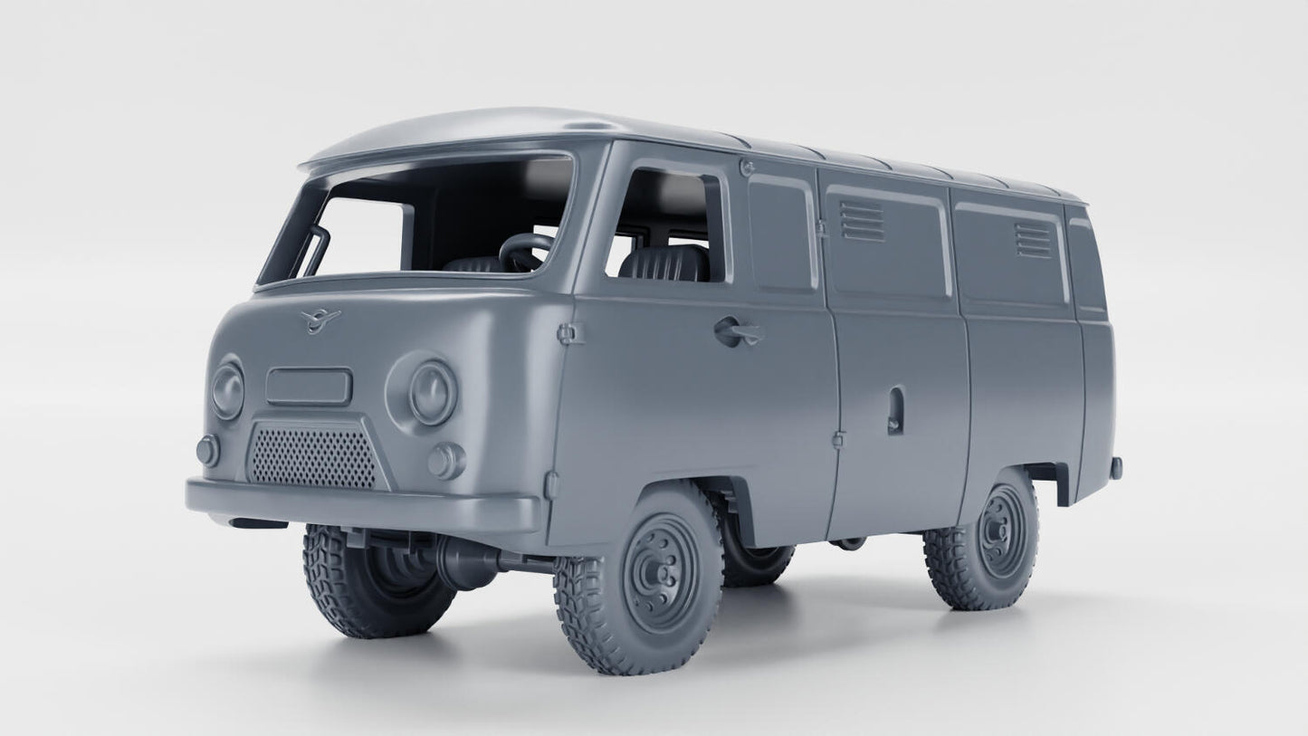 UAZ-452 | Vehículo ligero multipropósito / furgoneta
