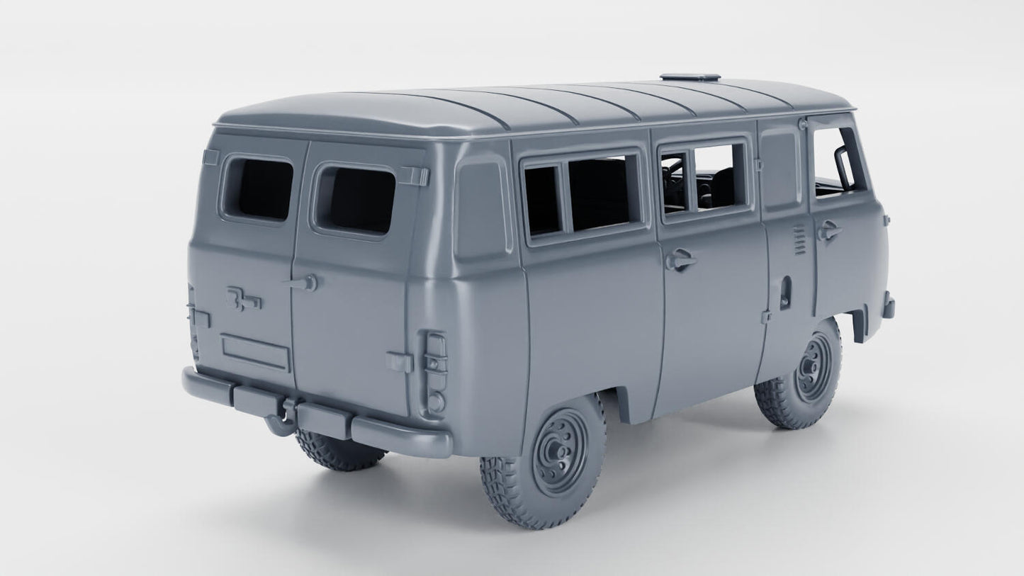 UAZ-452 | Vehículo ligero multipropósito / furgoneta