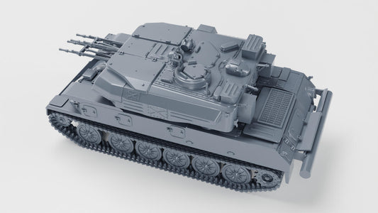 ZSU-23-4 Shilka radar | Sistema de defensa antiaérea autopropulsado con radar (SPAAG)