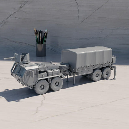Oshkosh Mk48 LVS Dragon Wagon 8x8 transporte articulado