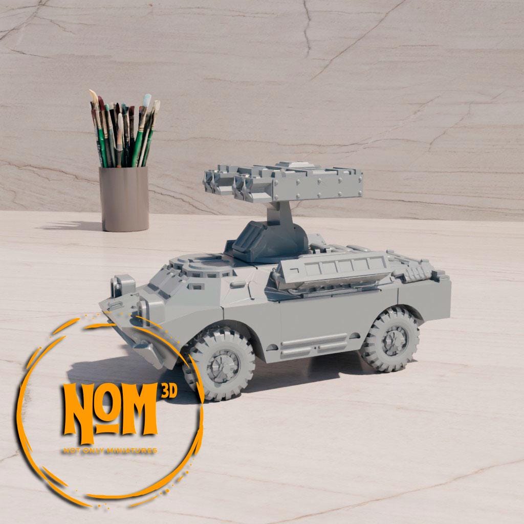 BRDM-2 AT-9 Gaskin - Vehículo Blindado con Misiles