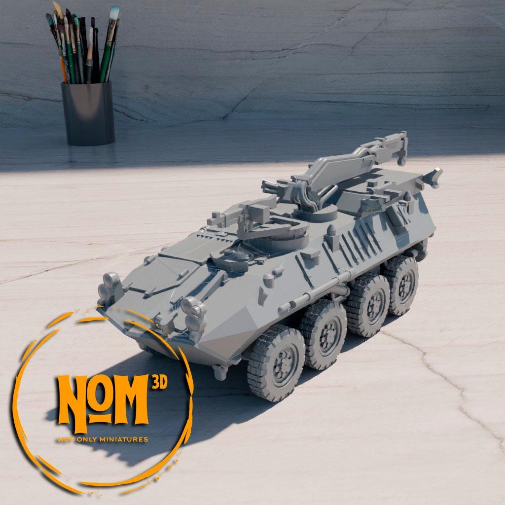 LAV 25 - Vehículo de los Marines de EEUU - Miniatura militar