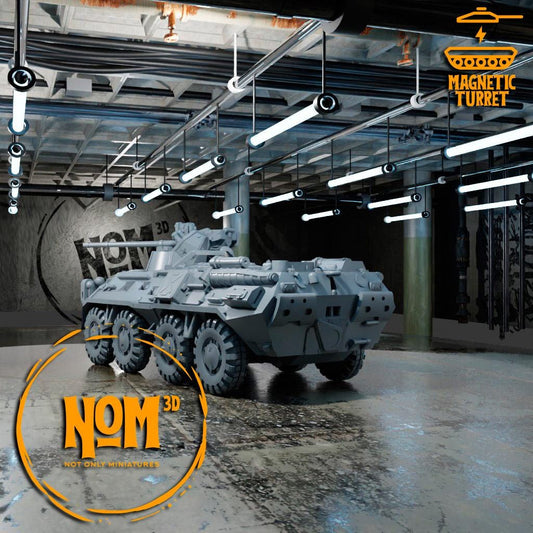 BTR-82A APC 8x8 - Vehículo blindado soviético