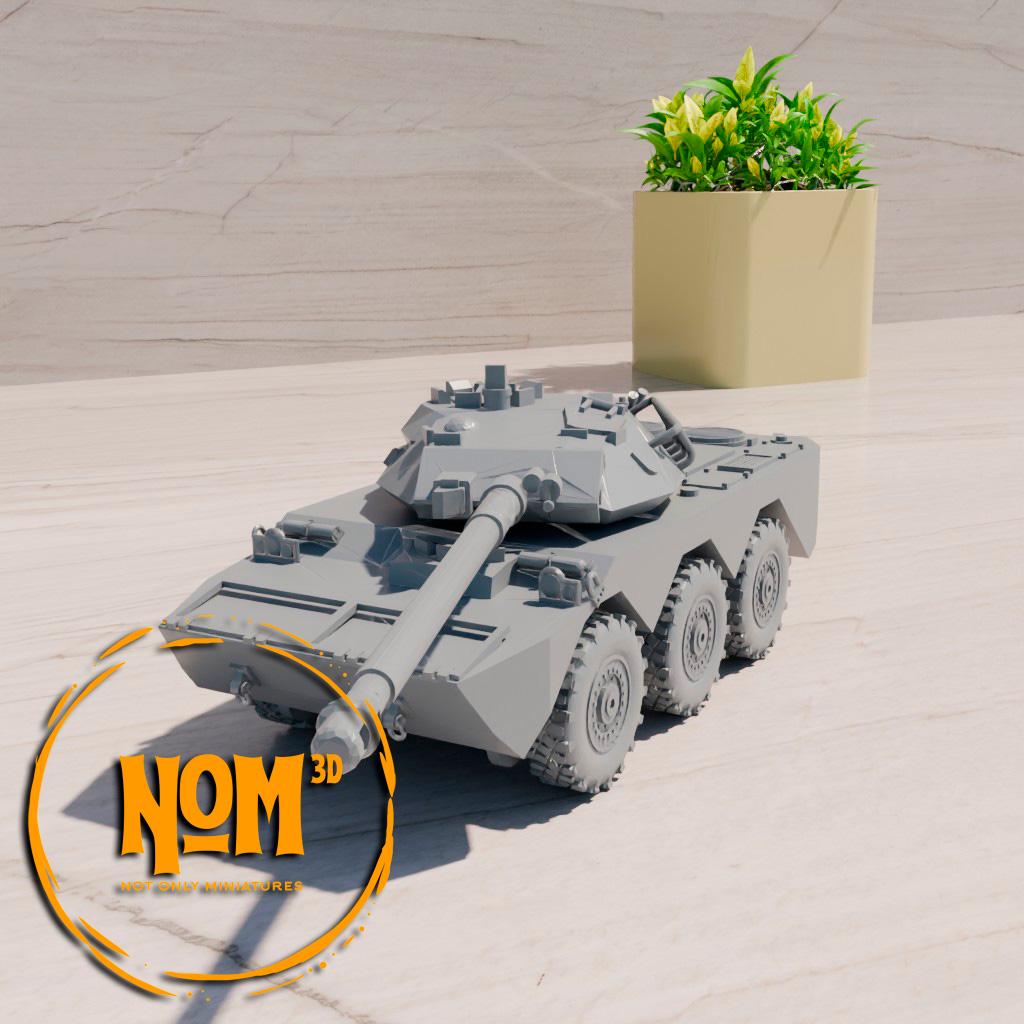 AMX-10RC Vehículo blindado de reconocimiento francés
