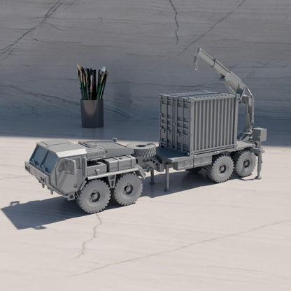 Oshkosh Mk48 LVS Dragon Wagon 8x8 transporte articulado