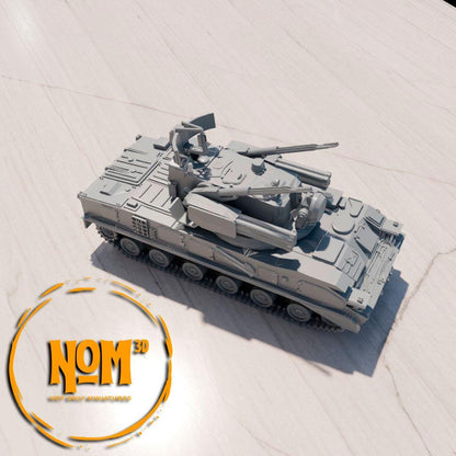 9K22 Tunguska - SA-19 Grison - Sistema Antiaéreo Autopropulsado Ruso