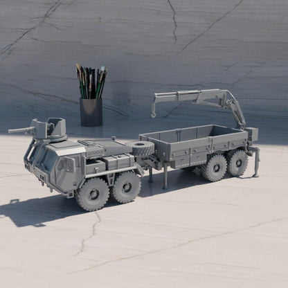 Oshkosh Mk48 LVS Dragon Wagon 8x8 transporte articulado