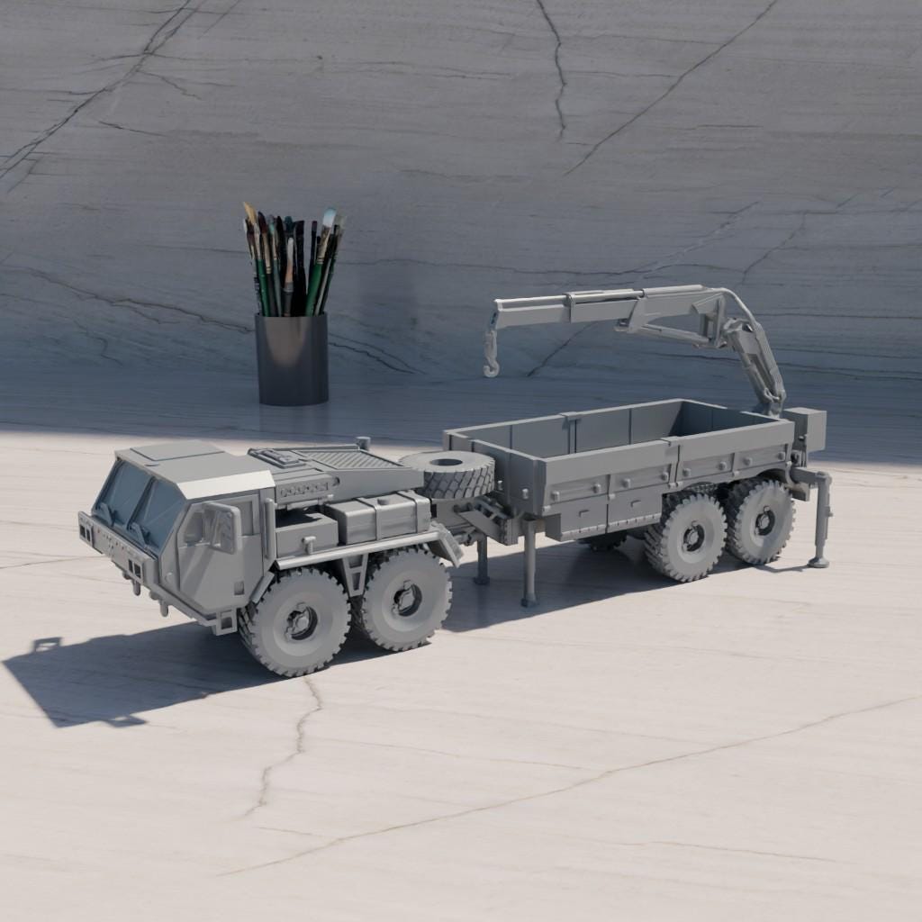 Oshkosh Mk48 LVS Dragon Wagon 8x8 transporte articulado