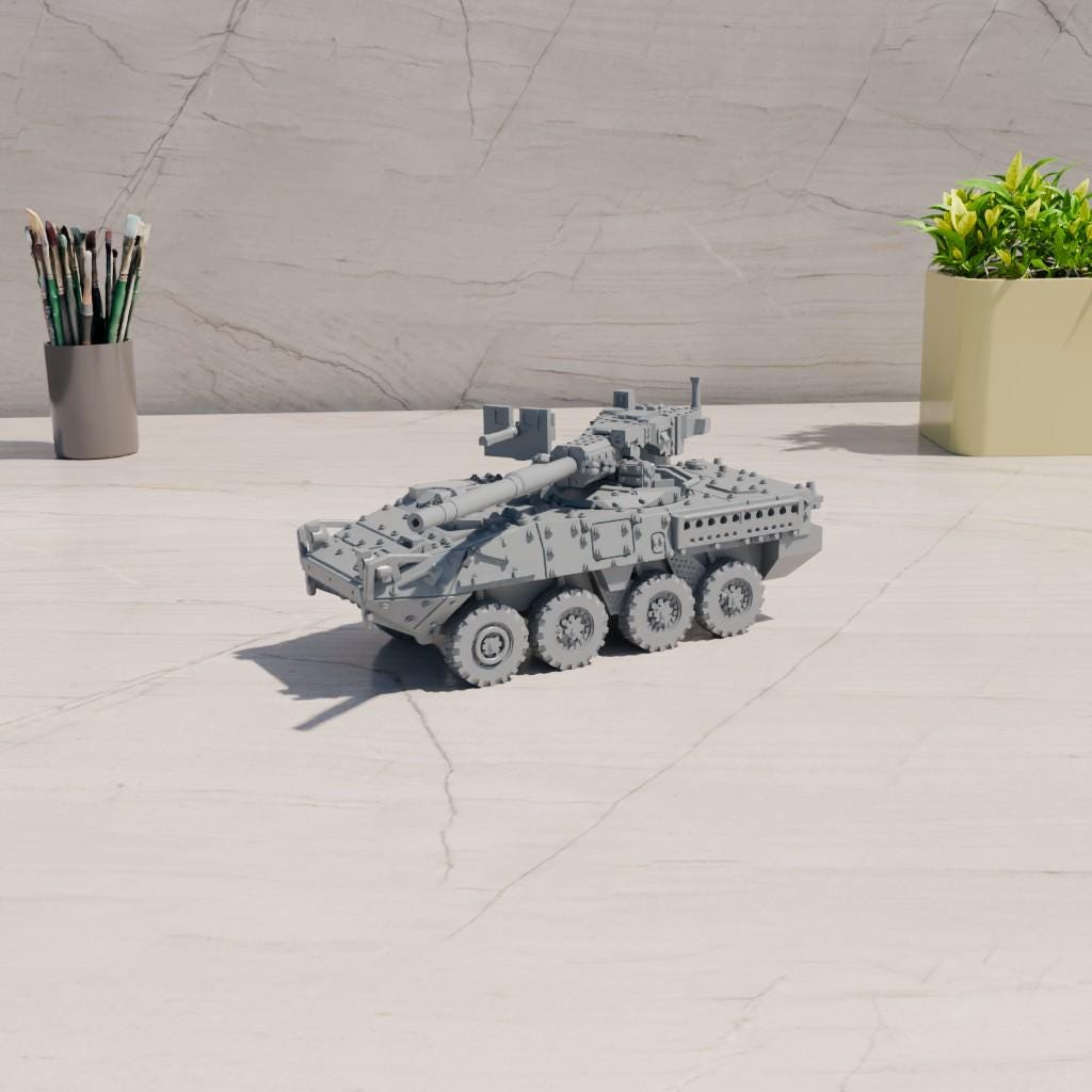 M1128 - MGS Sistema de cañón móvil
