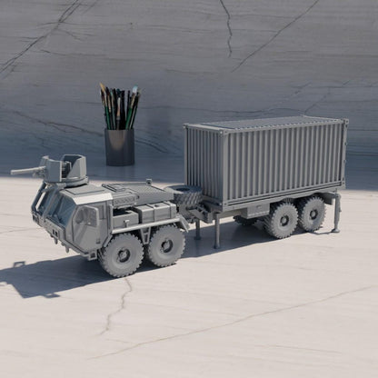 Oshkosh Mk48 LVS Dragon Wagon 8x8 transporte articulado