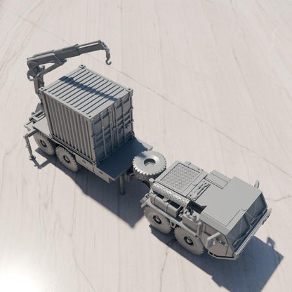 Oshkosh Mk48 LVS Dragon Wagon 8x8 transporte articulado