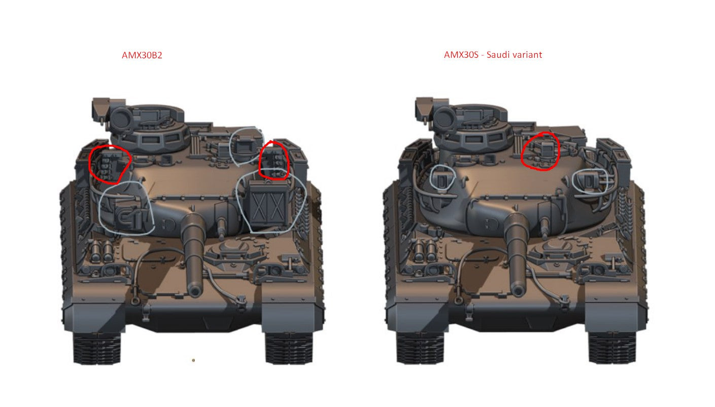 AMX-30B2 (MBT) | Tanque de batalla principal (MBT)