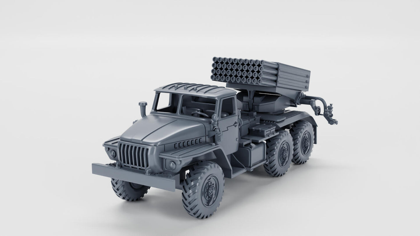 BM-21 Grad | Lanzacohetes múltiple (MLRS)
