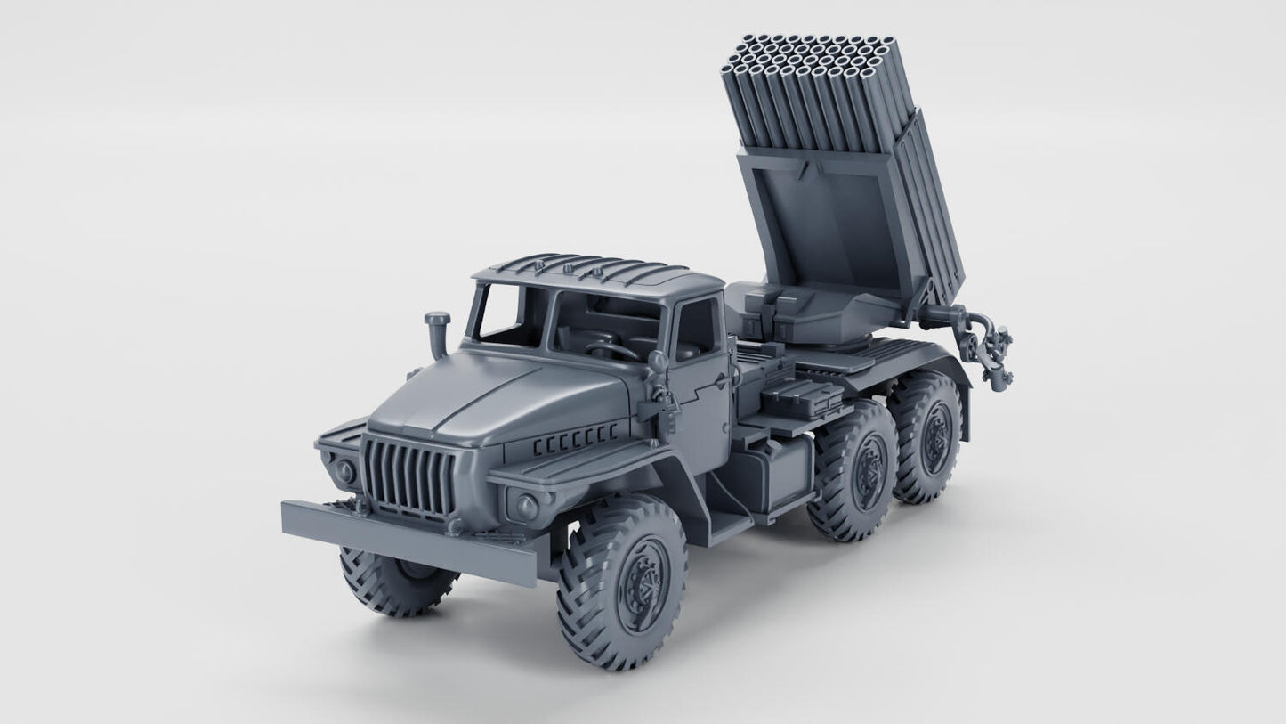 BM-21 Grad | Lanzacohetes múltiple (MLRS)