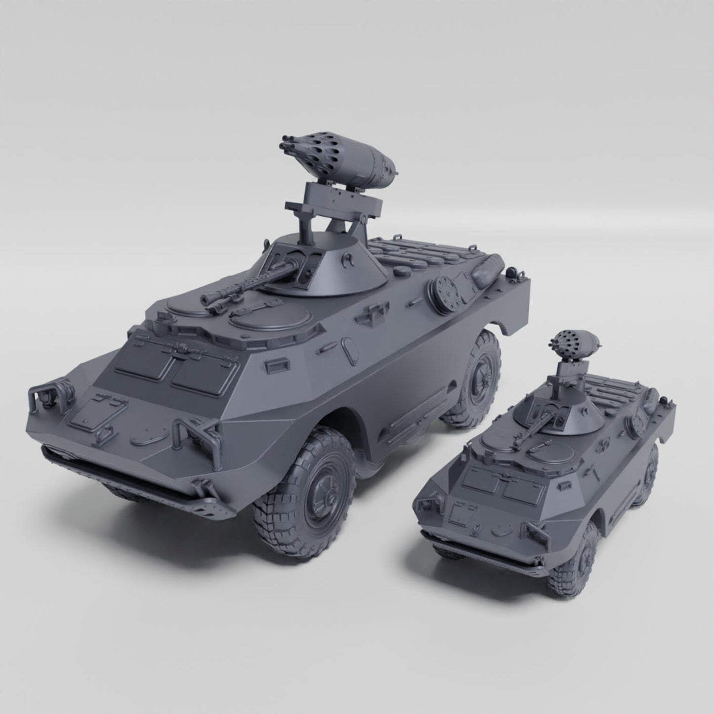 BRDM-2 | Vehículo de reconocimiento blindado | Opción lanzador misiles UB32mm