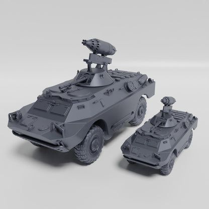 BRDM-2 | Vehículo de reconocimiento blindado | Opción lanzador misiles UB32mm