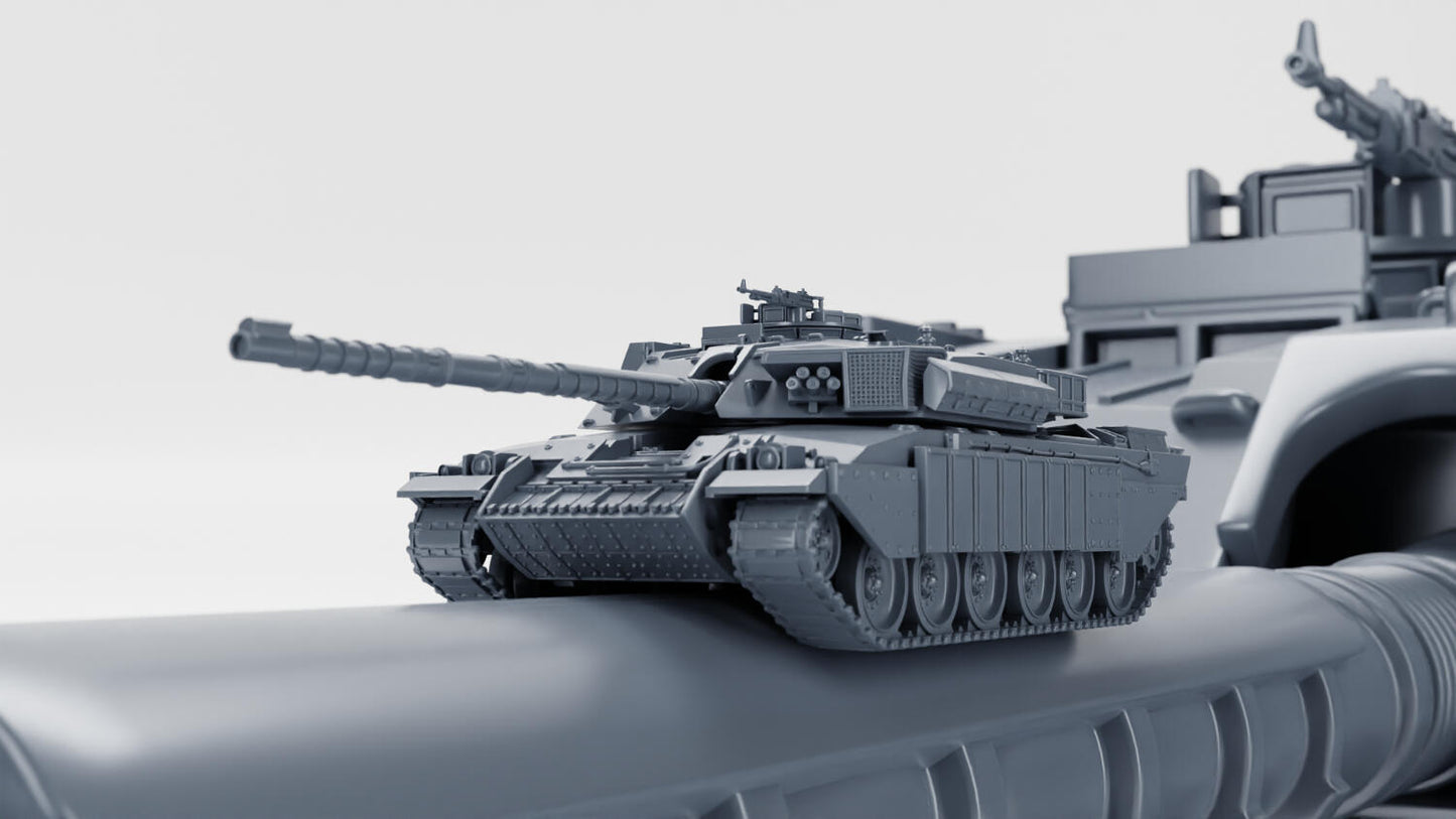 Challenger 1 (MBT) | Tanque de batalla principal británico
