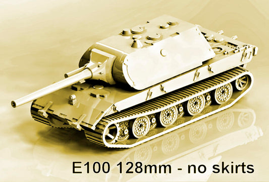E100 128mm no skirts