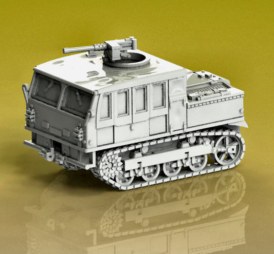 High speed tractor M5A1 closed