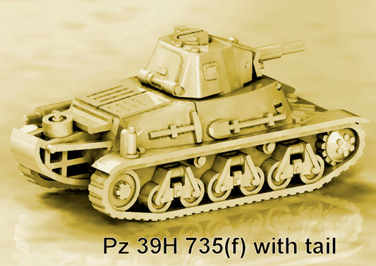 Pz 39H 735(f) with tail