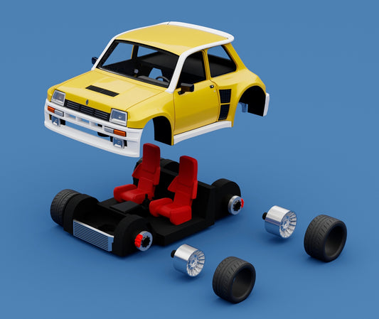 Mini Pack Coches Grupo B Rally 1/43