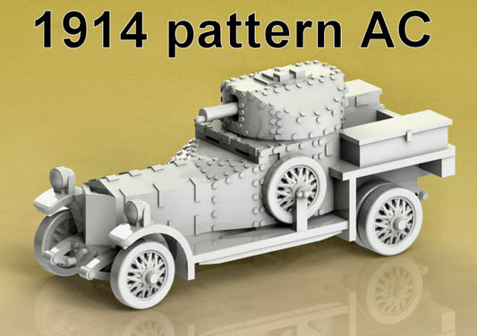 Rolls 1914 Armored Car Pattern rivets