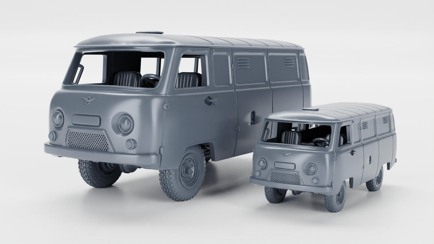 UAZ-452 | Vehículo ligero multipropósito / furgoneta