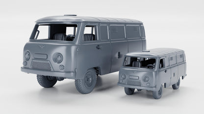 UAZ-452 | Vehículo ligero multipropósito / furgoneta