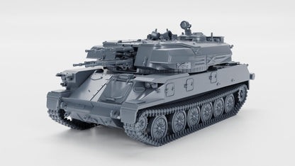 ZSU-23-4 Shilka radar | Sistema de defensa antiaérea autopropulsado con radar (SPAAG)