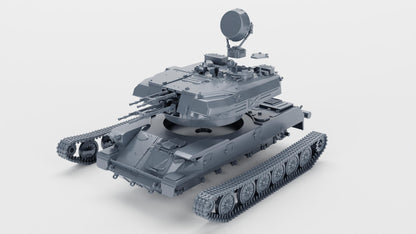 ZSU-23-4 Shilka radar | Sistema de defensa antiaérea autopropulsado con radar (SPAAG)