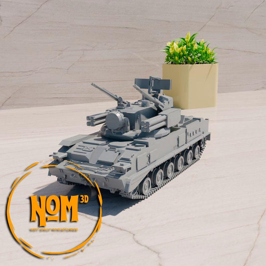 9K22 Tunguska - SA-19 Grison - Sistema Antiaéreo Autopropulsado Ruso