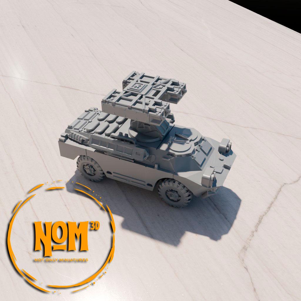 BRDM-2 AT-9 Gaskin - Vehículo Blindado con Misiles