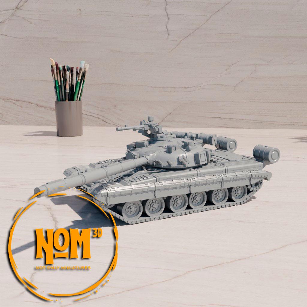 T-80B - Tanque de Combate Mejorado