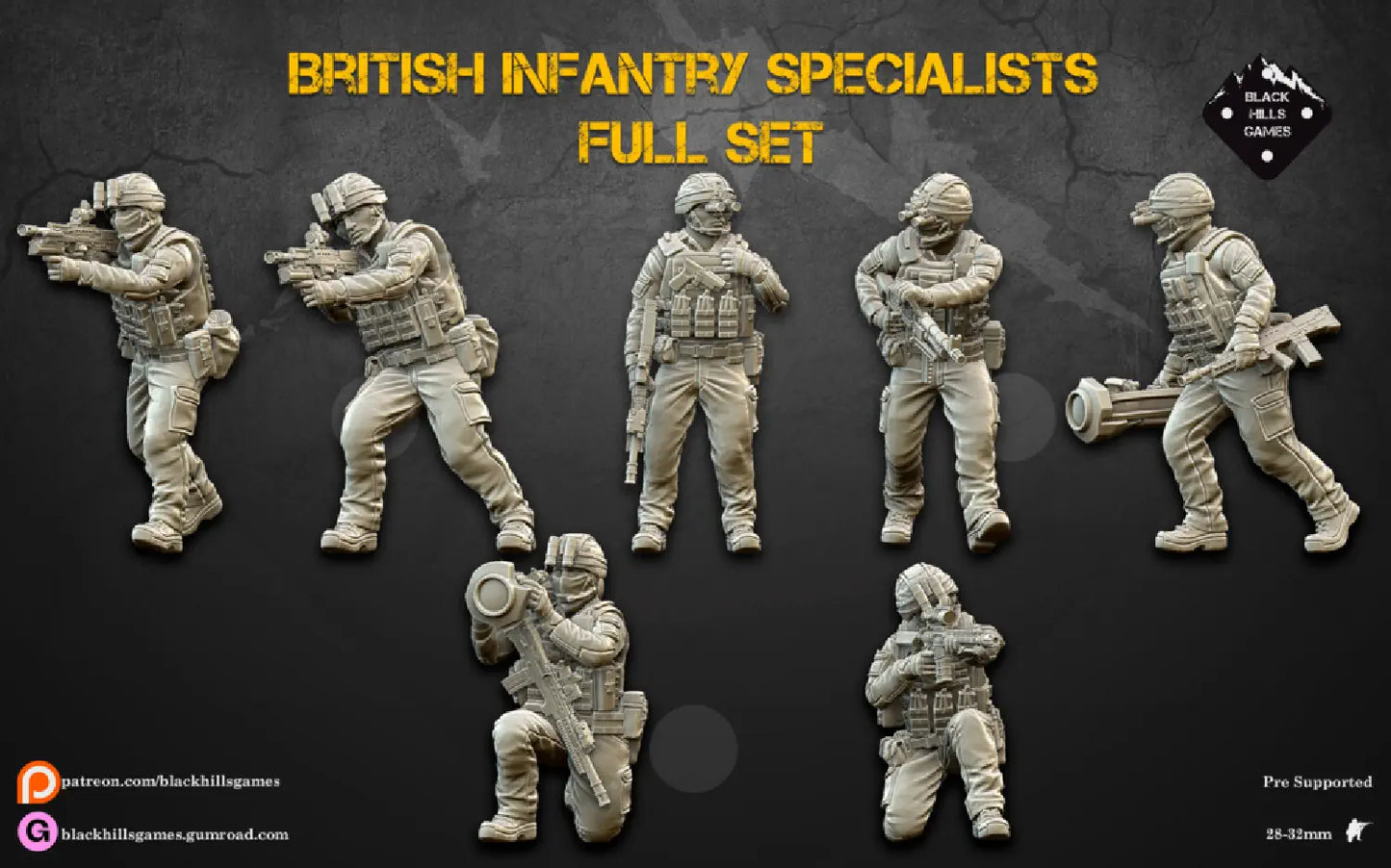 British Infantry Specialists