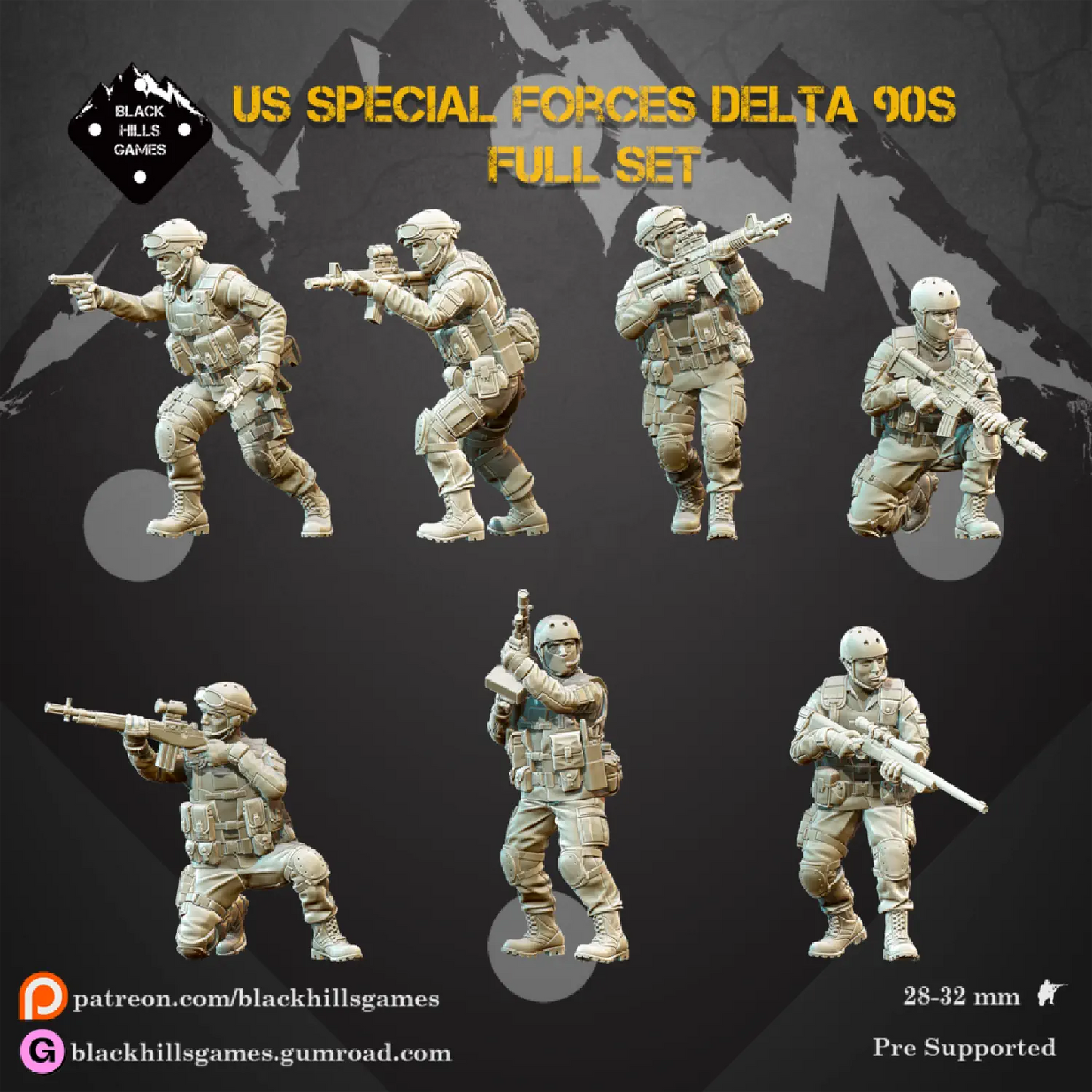 Us Special Forces Delta 90s