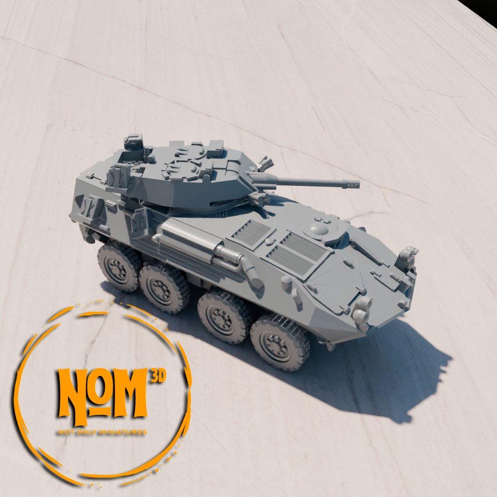 LAV 25 - Vehículo de los Marines de EEUU - Miniatura militar
