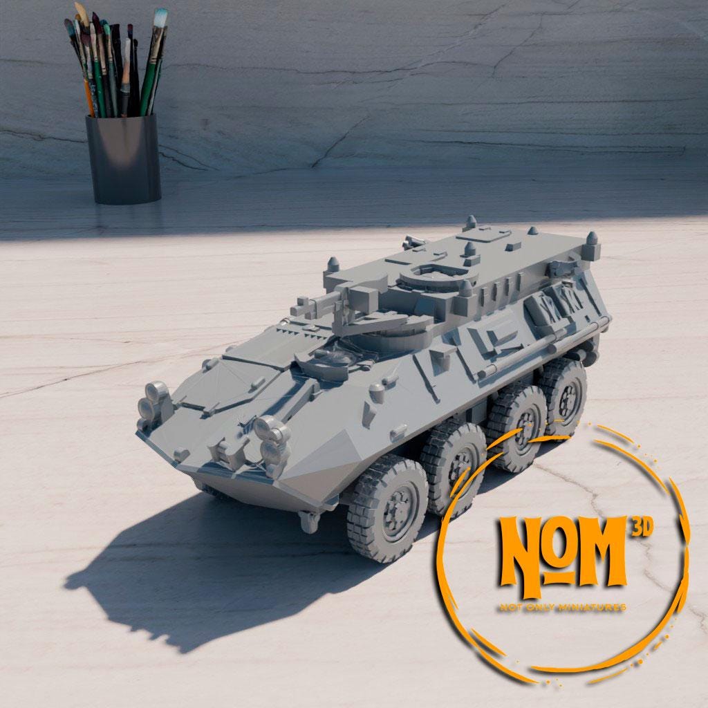 LAV 25 - Vehículo de los Marines de EEUU - Miniatura militar