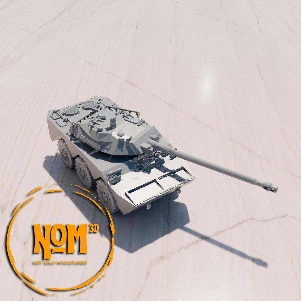 AMX-10RC Vehículo blindado de reconocimiento francés