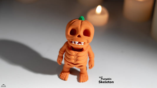 Mini Esqueleto Calabaza